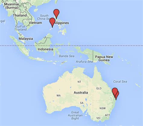 philippines to australia flight|travel time philippines to australia.